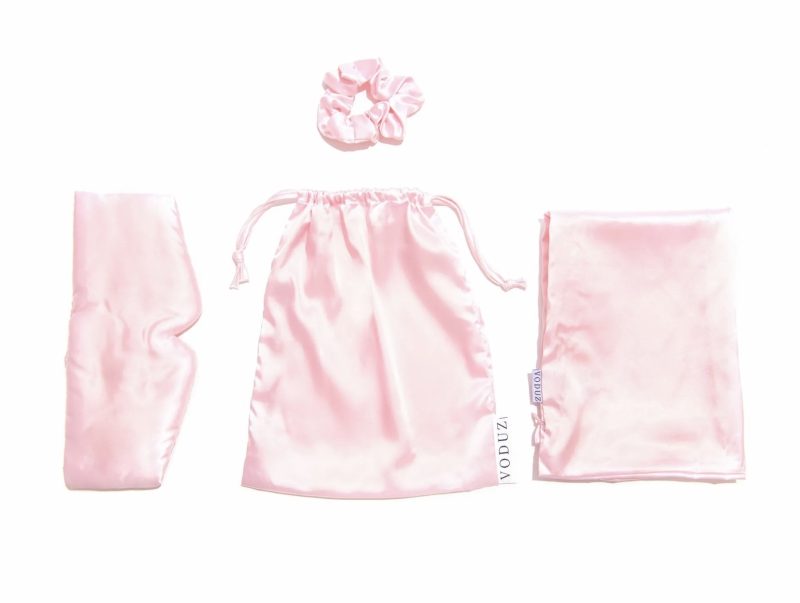 Voduz Slumber Satin Sleep Giftbox Pink